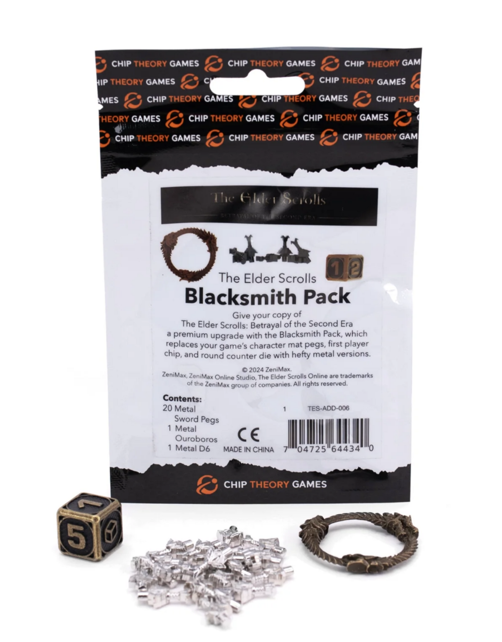 Chip Theory Games The Elder Scrolls: Betrayal of the Second Era (2025) NIS Bundle Base Game, Blacksmith Pack, Premium Battle Mat, and Sleeves