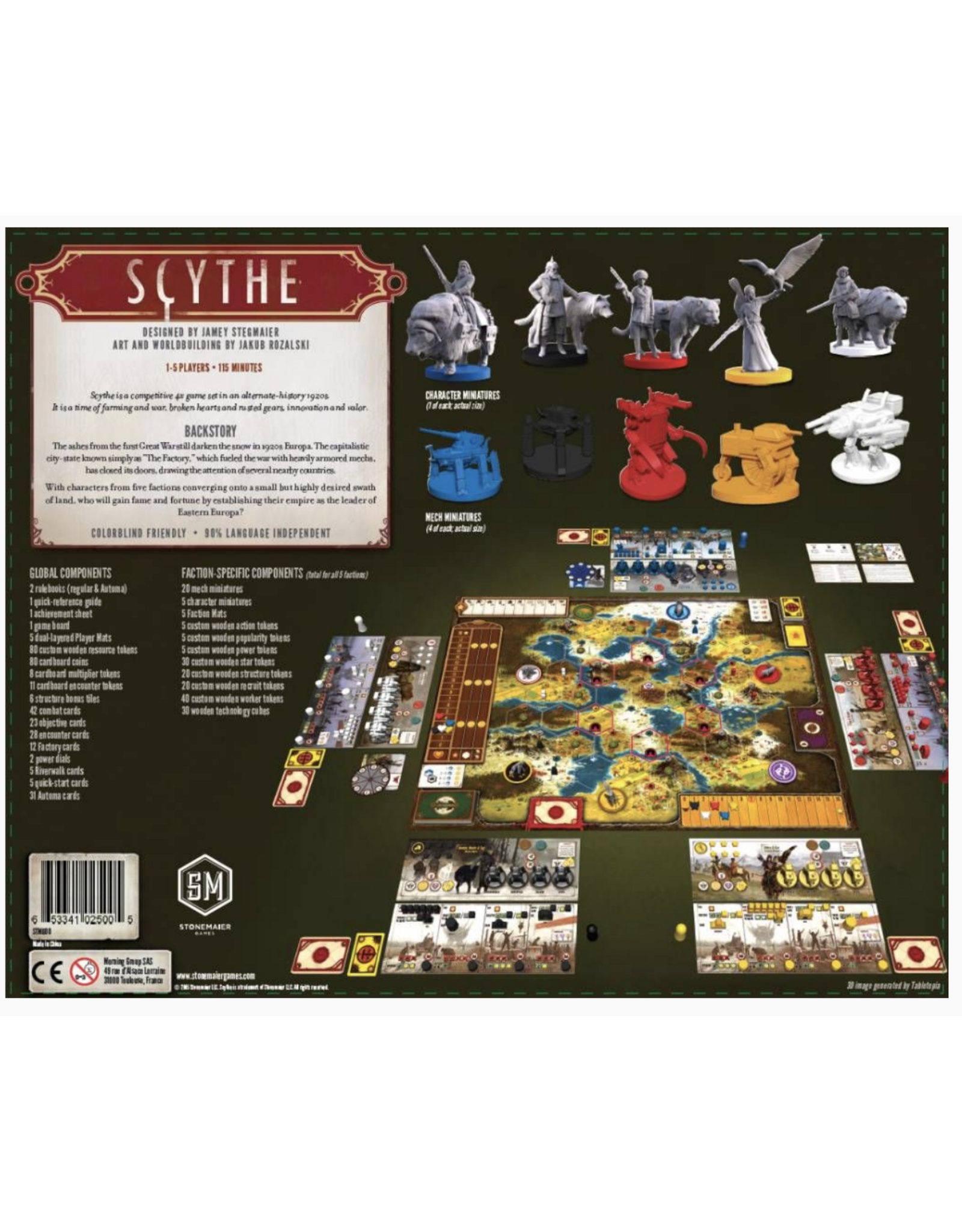 Stonemaier Scythe (2016) NIS Board Game
