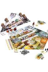 Starling Games Everdell Silverfrost Essentials Edition (2025) Bundle With Wooden Mountain and Sleeves