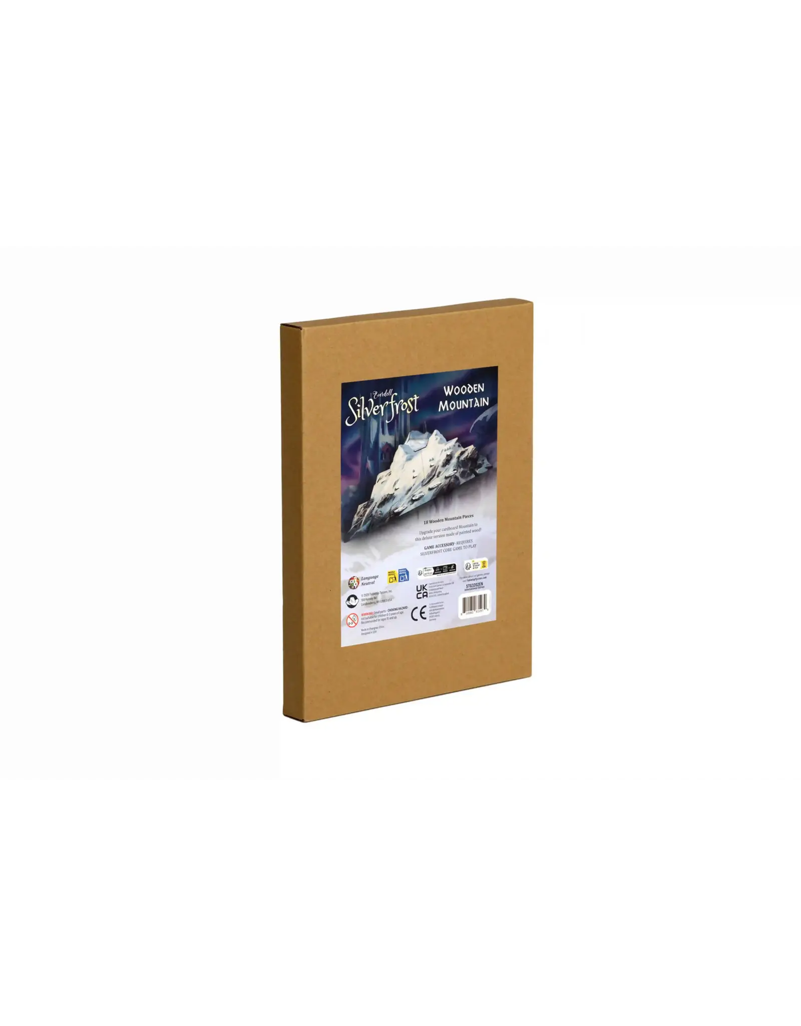 Starling Games Everdell Silverfrost Essentials Edition (2025) Bundle With Wooden Mountain and Sleeves