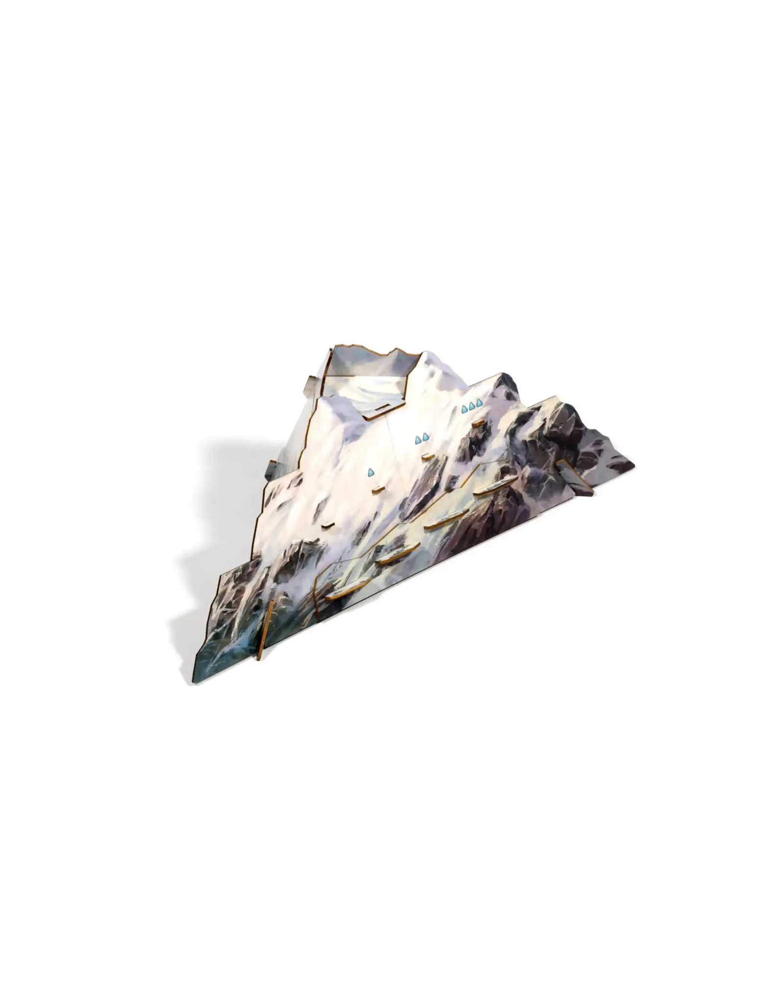 Starling Games Everdell Silverfrost Essentials Edition (2025) Bundle With Wooden Mountain and Sleeves