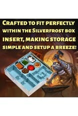Starling Games Everdell Silverfrost Essentials Edition (2025) Bundle With Deluxe Resource Vessels and Sleeves