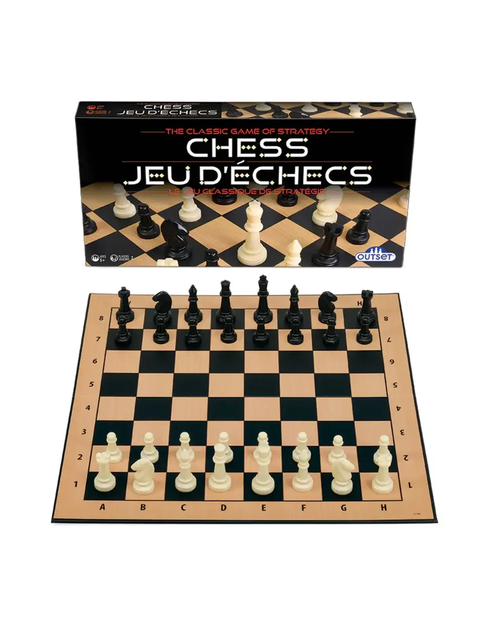 Outset Media Chess (2024) NIB with Pocket Guide to Chess