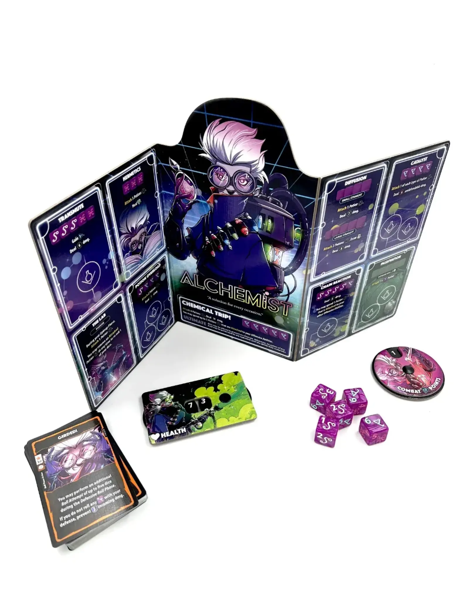 Roxley Dice Throne: Alchemist (2026) with MDG Sleeves