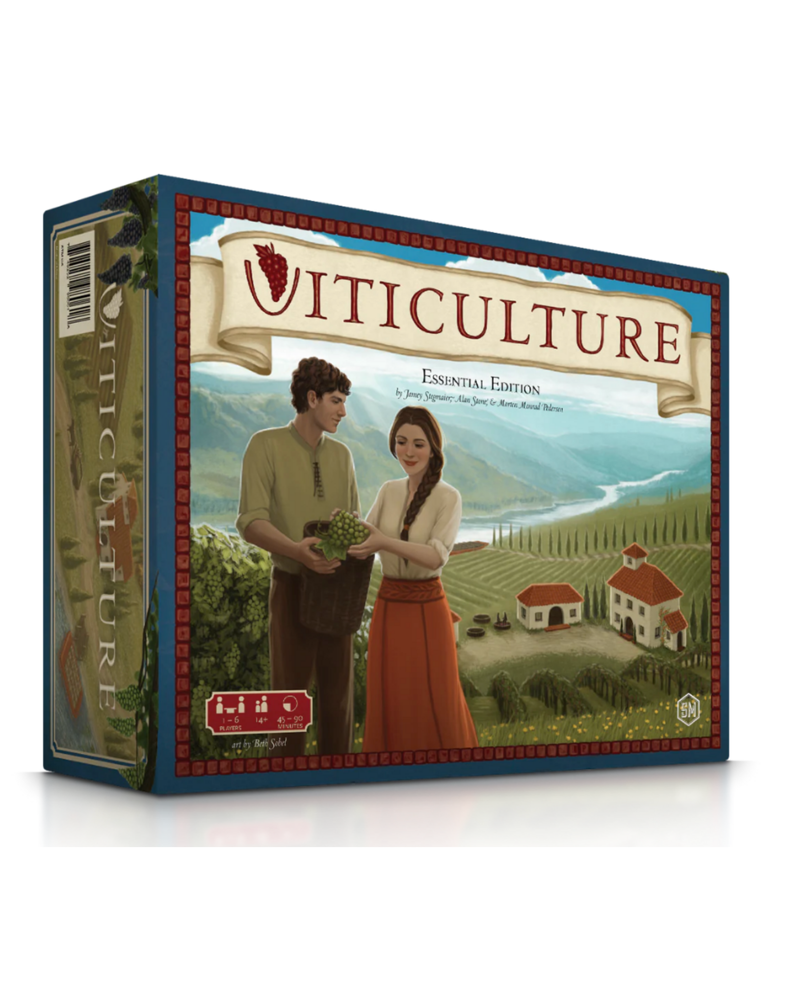 Stonemaier Viticulture Essential Edition (2015) Bundle, Base Game, Tuscany and MDG Sleeves