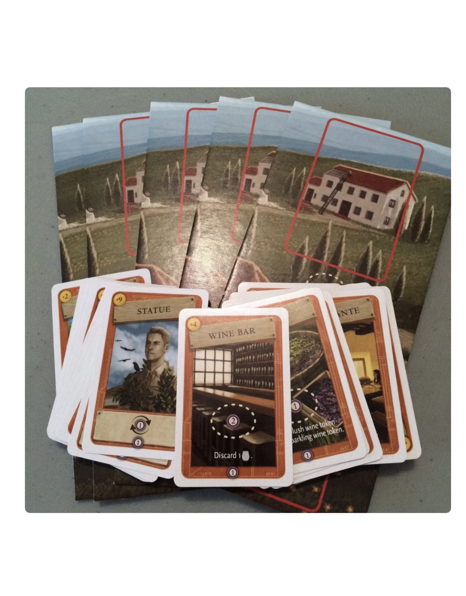 Stonemaier Viticulture Essential Edition (2015) Bundle, Base Game, Tuscany and MDG Sleeves