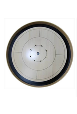 Mayday Games Beech ELITE Edition Crokinole Board Black Ditch