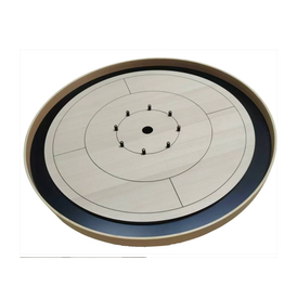 Mayday Games Beech ELITE Edition Crokinole Board Black Ditch