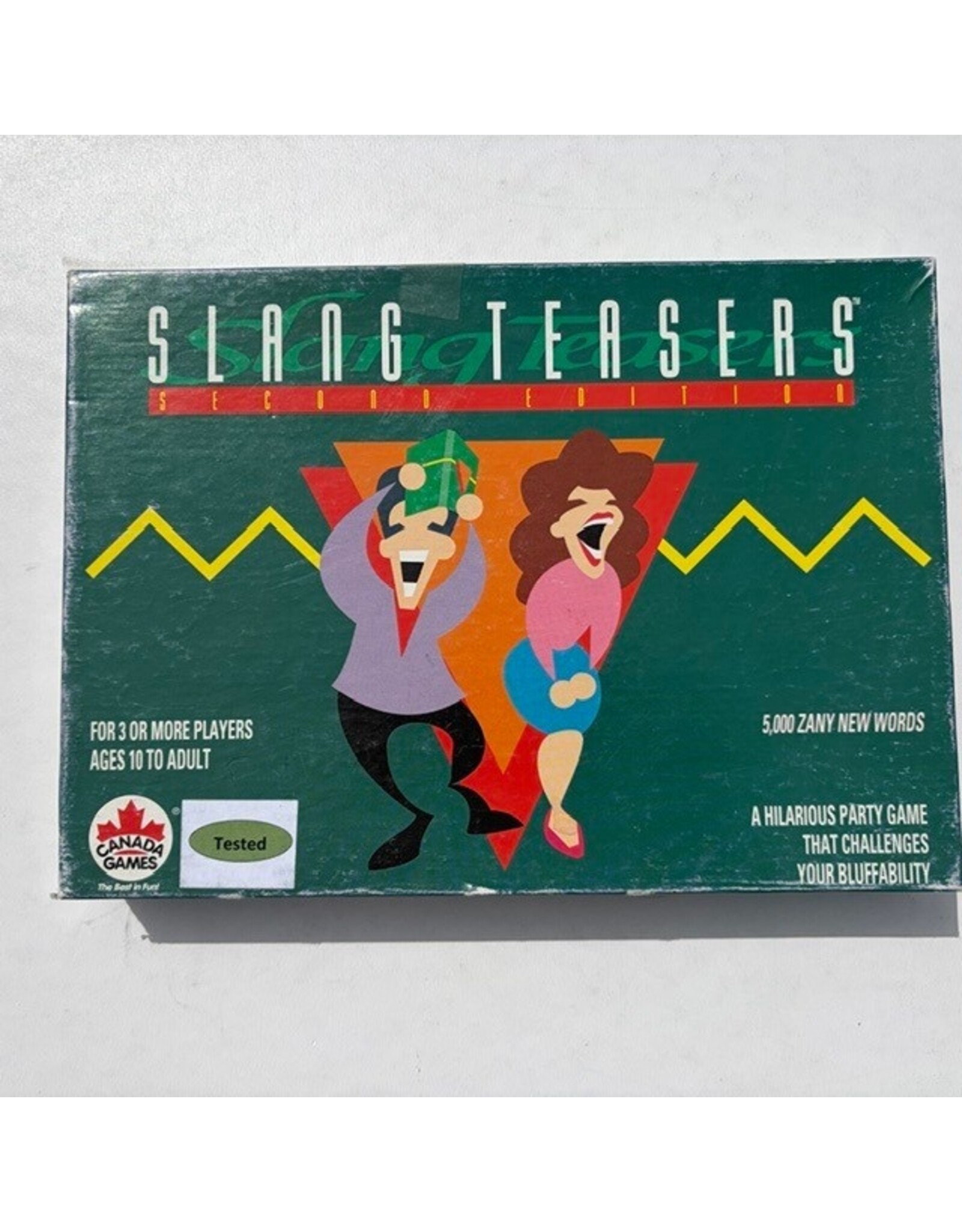 Ben Sanders Co. Slang Teasers (1992) Used 2nd edition Board Game