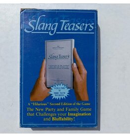 Ben Sanders Co. Slang Teasers (1983) Used 1st edition Vol 2 Board Game