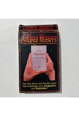 Ben Sanders Co. Slang Teasers (1983) Used 1st edition Vol 1 Board Game