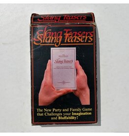 Ben Sanders Co. Slang Teasers (1983) Used 1st edition Vol 1 Board Game