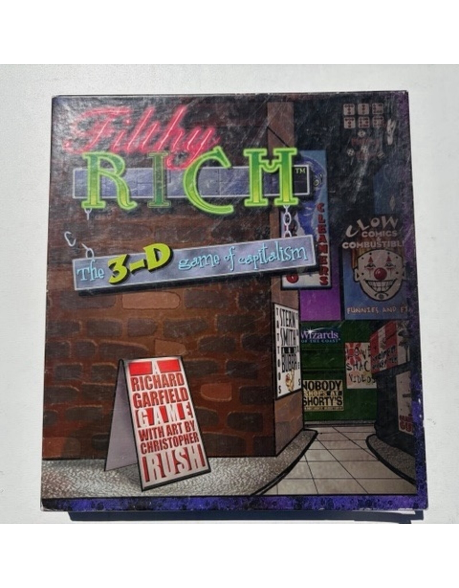 Wizards of the Coast Filthy Rich (1998) Used board game
