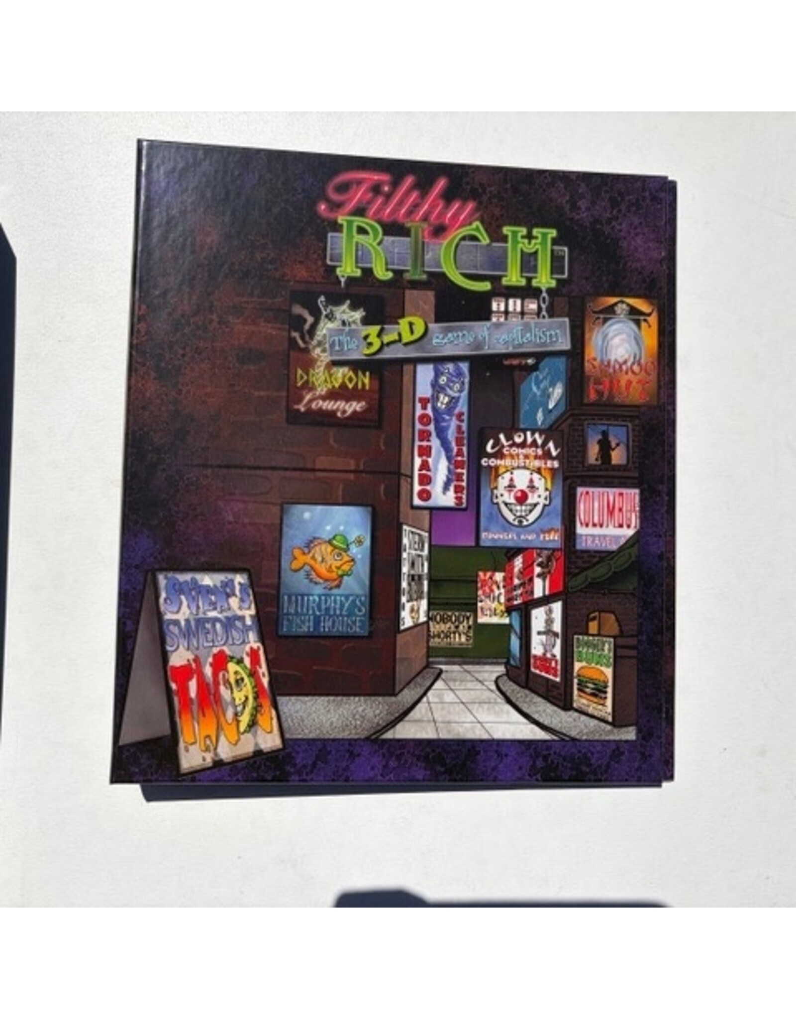 Wizards of the Coast Filthy Rich (1998) Used board game