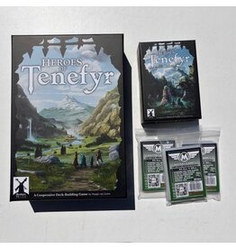 Broken Mill Games Heroes of Tenefyr (2019) Bundles with The Second Curse Expansion and Sleeves