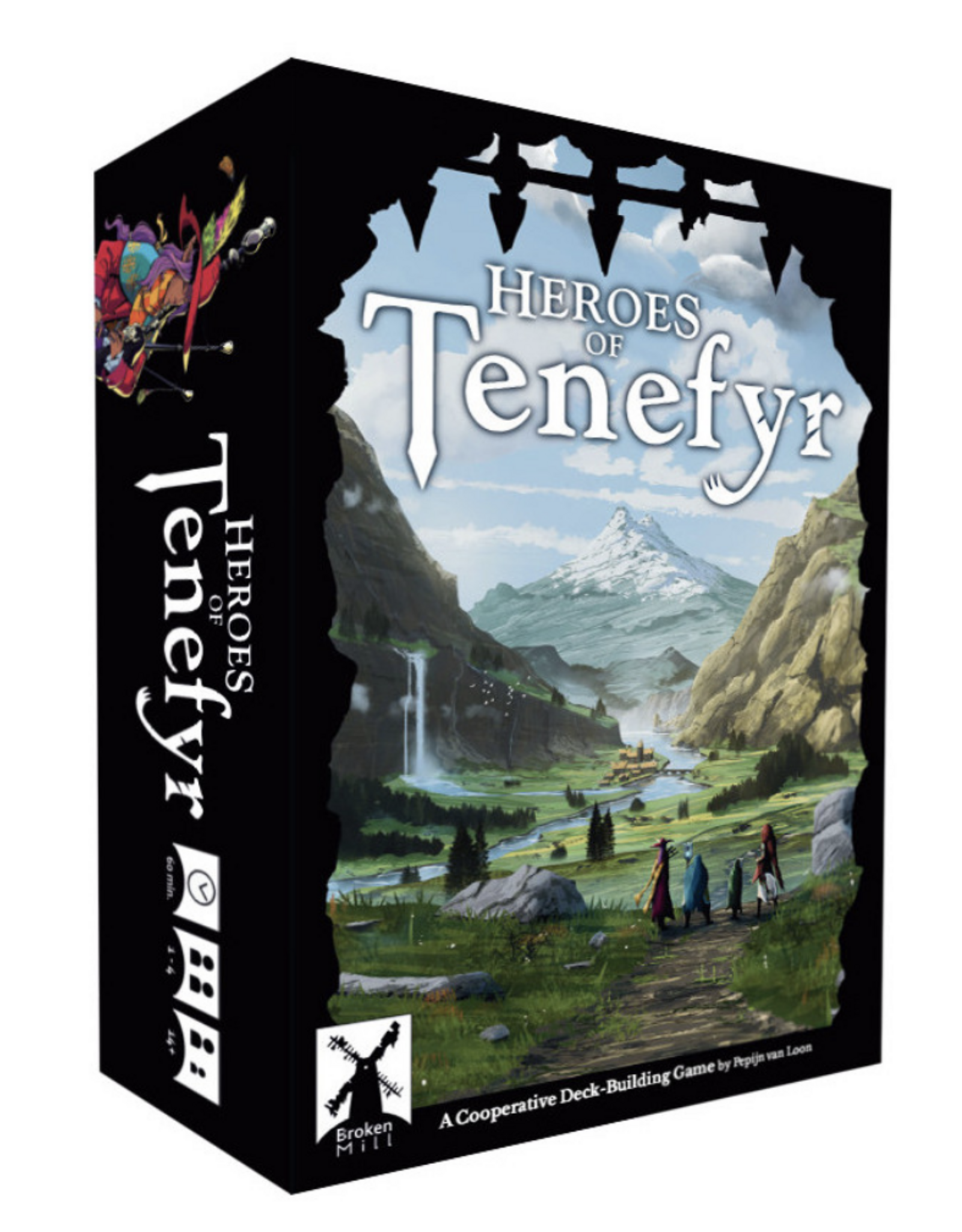 Broken Mill Games Heroes of Tenefyr (2019) Bundles with The Second Curse Expansion and Sleeves