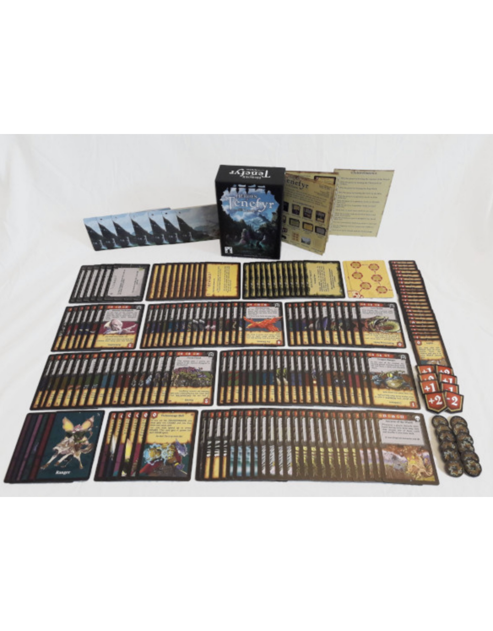 Broken Mill Games Heroes of Tenefyr (2019) Bundles with The Second Curse Expansion and Sleeves
