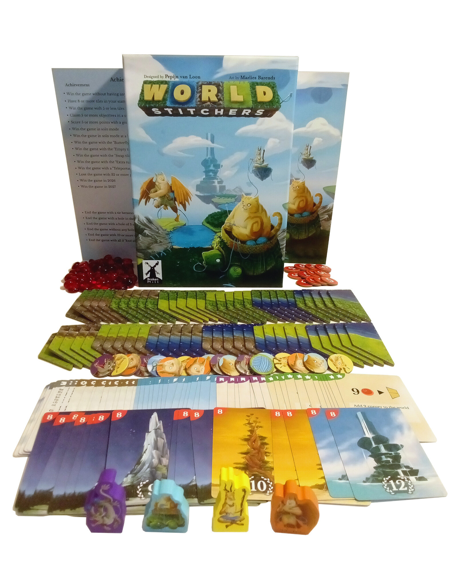 Broken Mill Games World Stitchers (2026) NIS With Sleeves