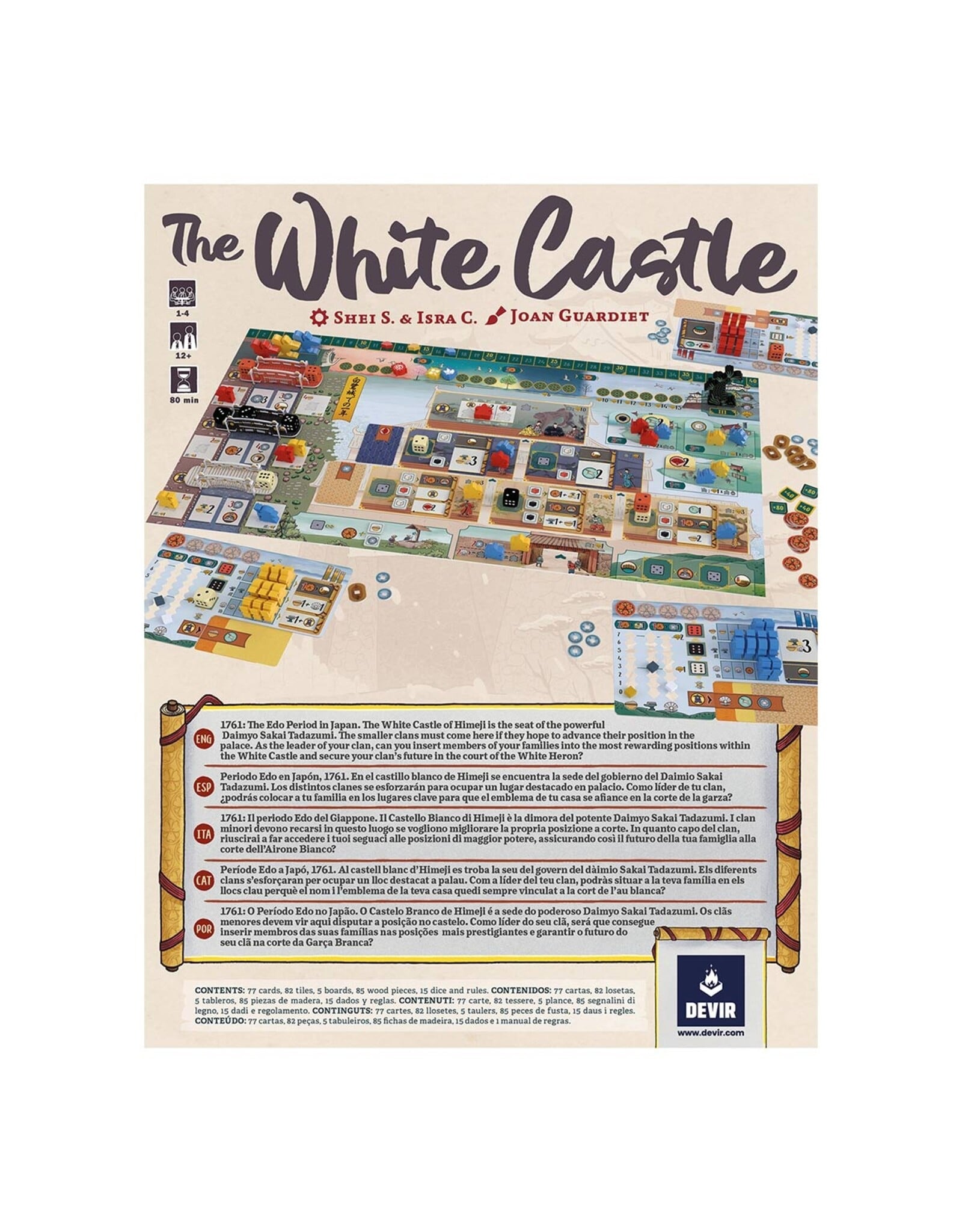 Devir The White Castle (2023) NIS with Sleeves