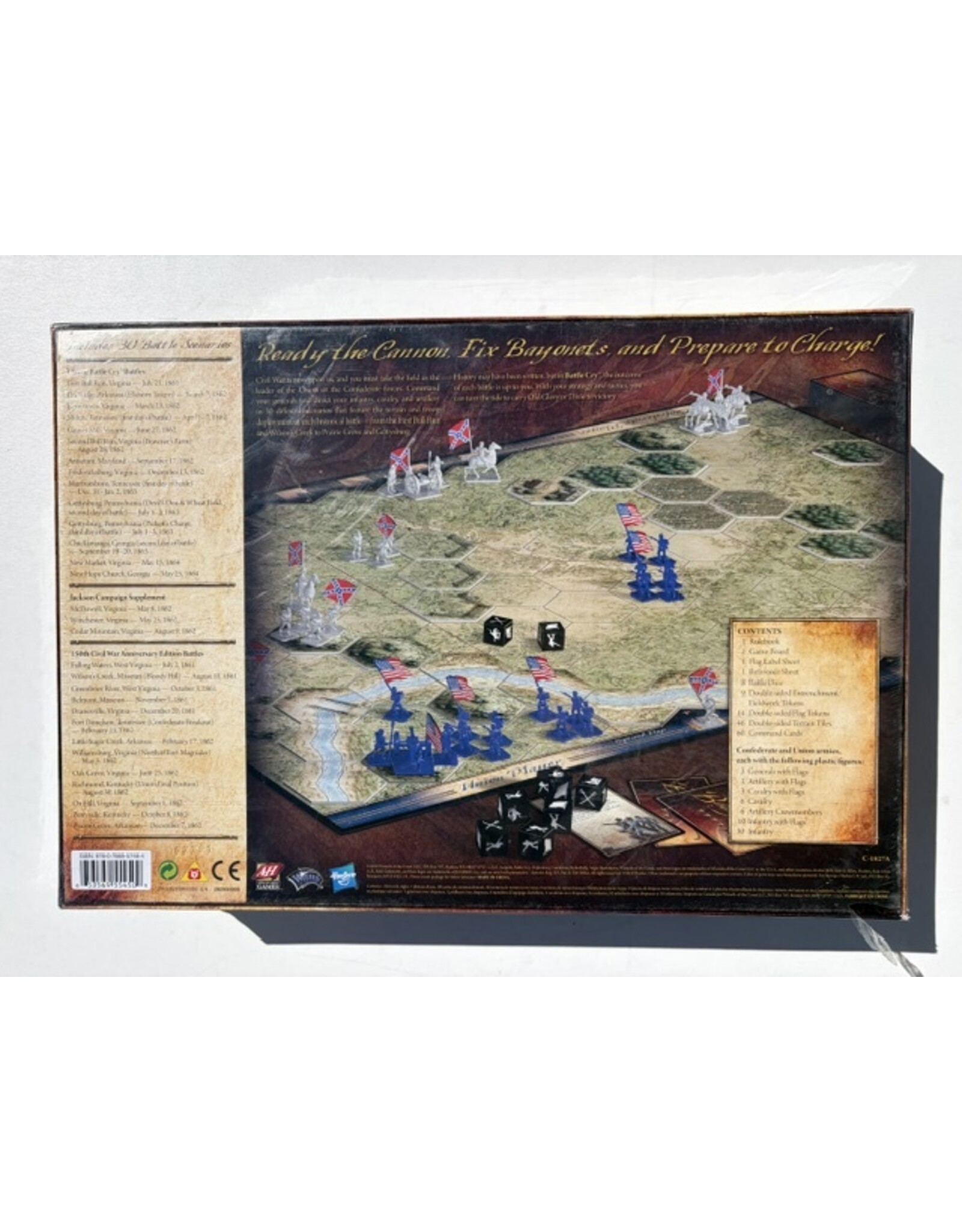 Avalon Hill Game Company Battle Cry: 150th Civil War Anniversary Edition