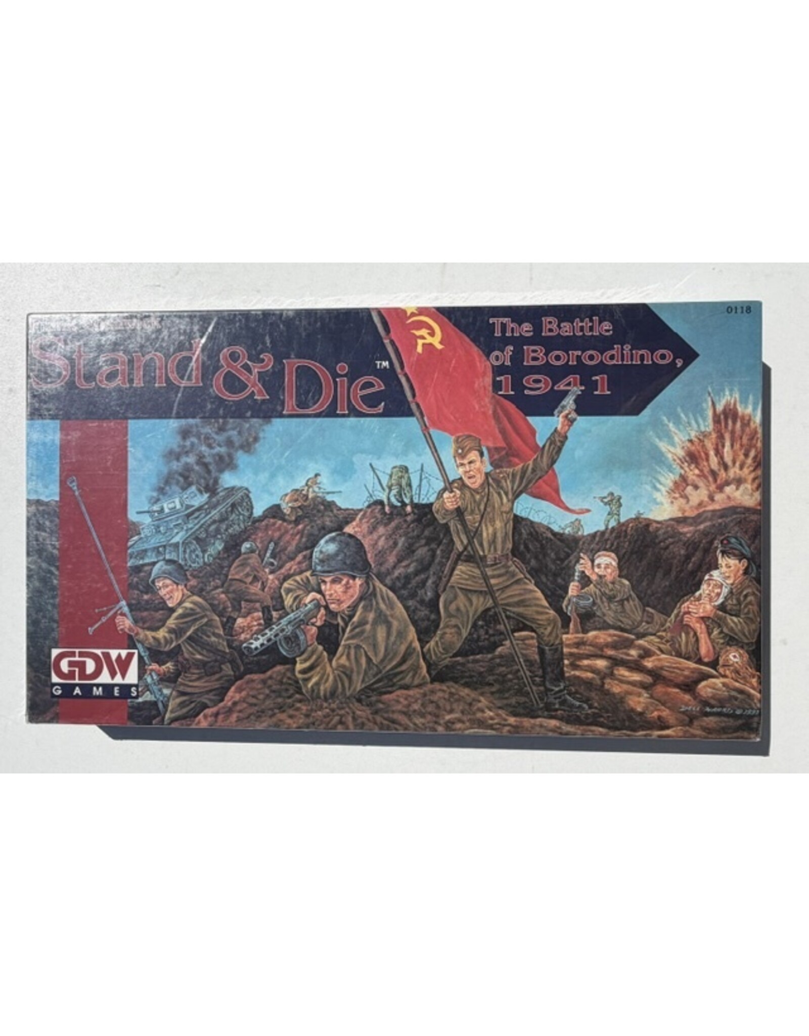 GDW Games Stand & Die: The Battle of Borodino, 1941 (1991) NIS Board Game