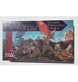 GDW Games Stand & Die: The Battle of Borodino, 1941 (1991) NIS Board Game