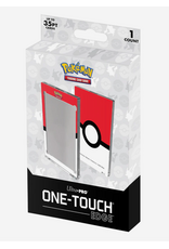 Ultra Pro Single 35pt ONE-TOUCH® Edge - Poké Ball Printed Magnetic Card Holder for Pokémon