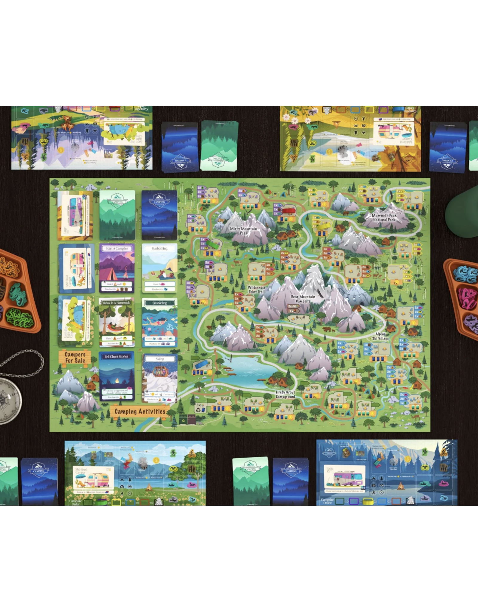 SweaterBear Bear Mountain Camping Adventure (2025) NIS with Sleeves Bundle (Dented see photos)