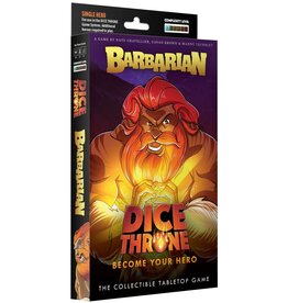Dice Throne: Barbarian – Single Hero Pack (2026) With Sleeves