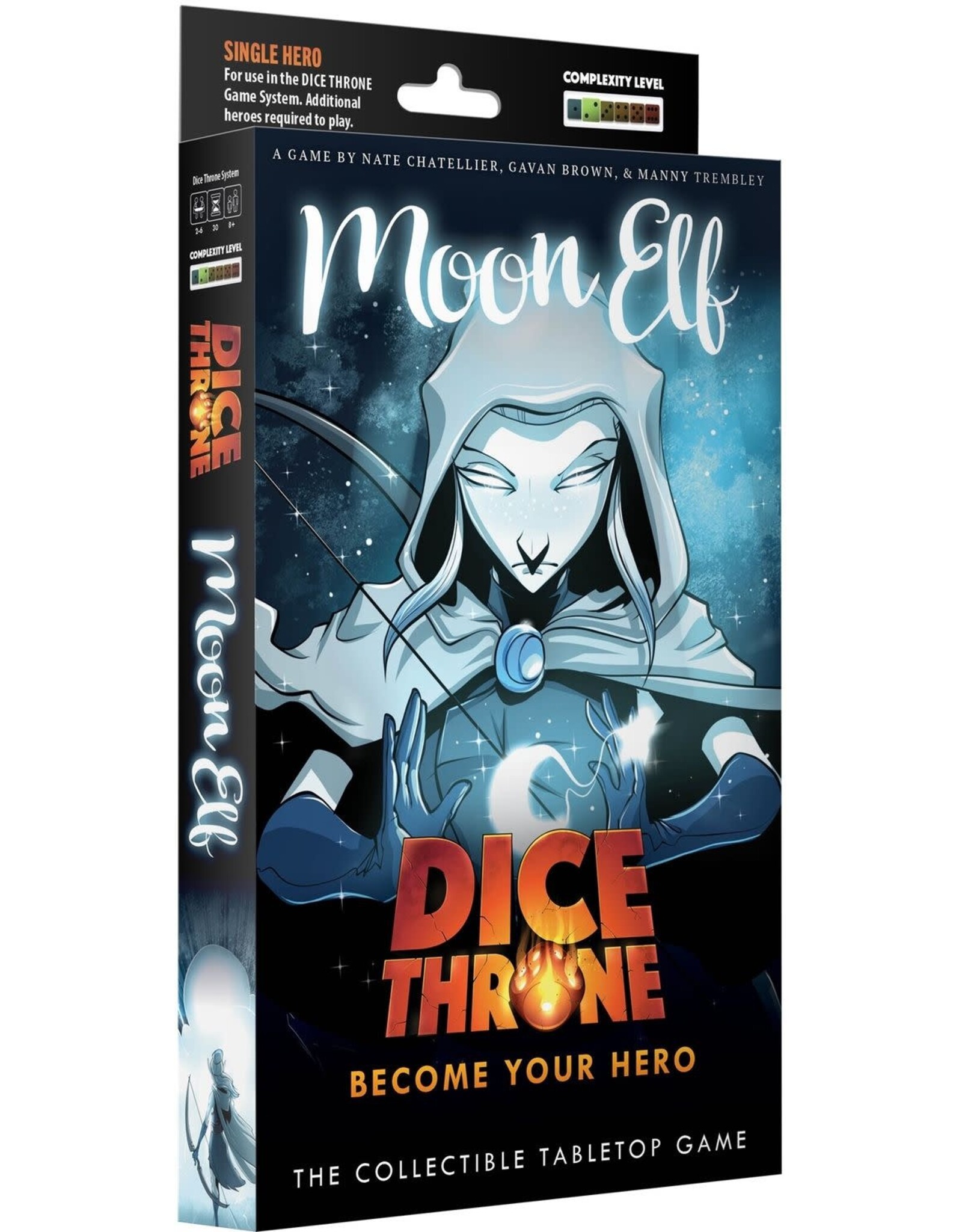 Dice Throne: Moon Elf – Single Hero Pack (2026) with Sleeves