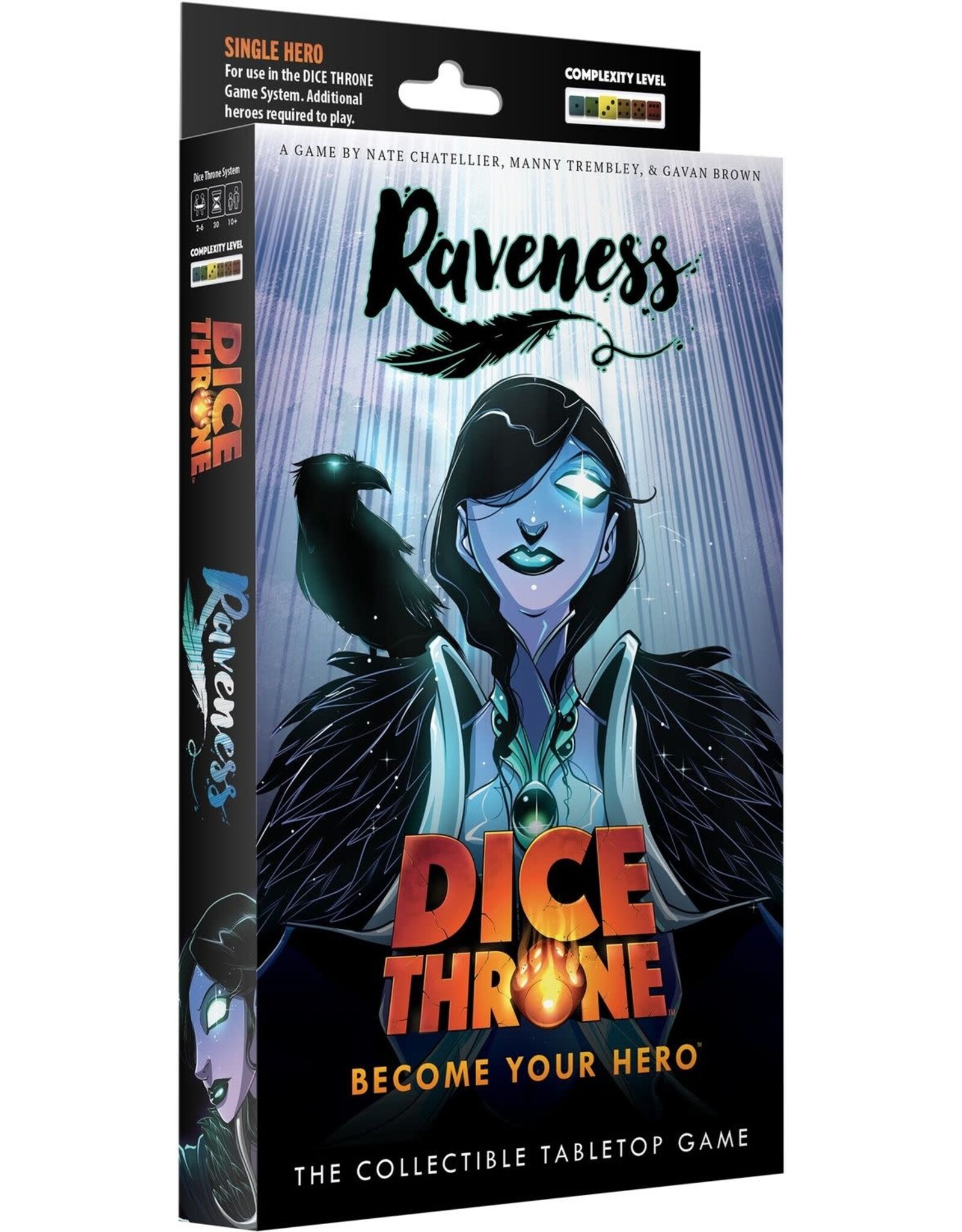 Roxley Dice Throne Outcasts: Raveness Single Hero Pack (2026) with Sleeves