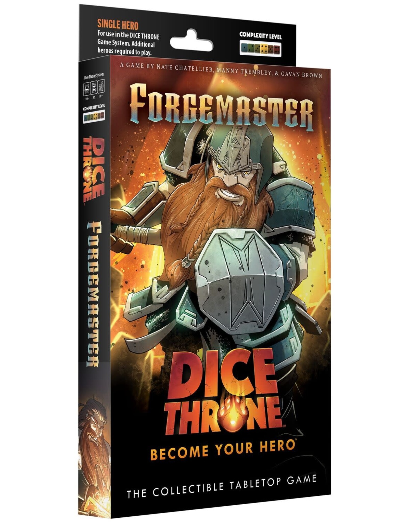 Roxley Dice Throne: Forgemaster – Single Hero Pack (2026) with Accessory Pack