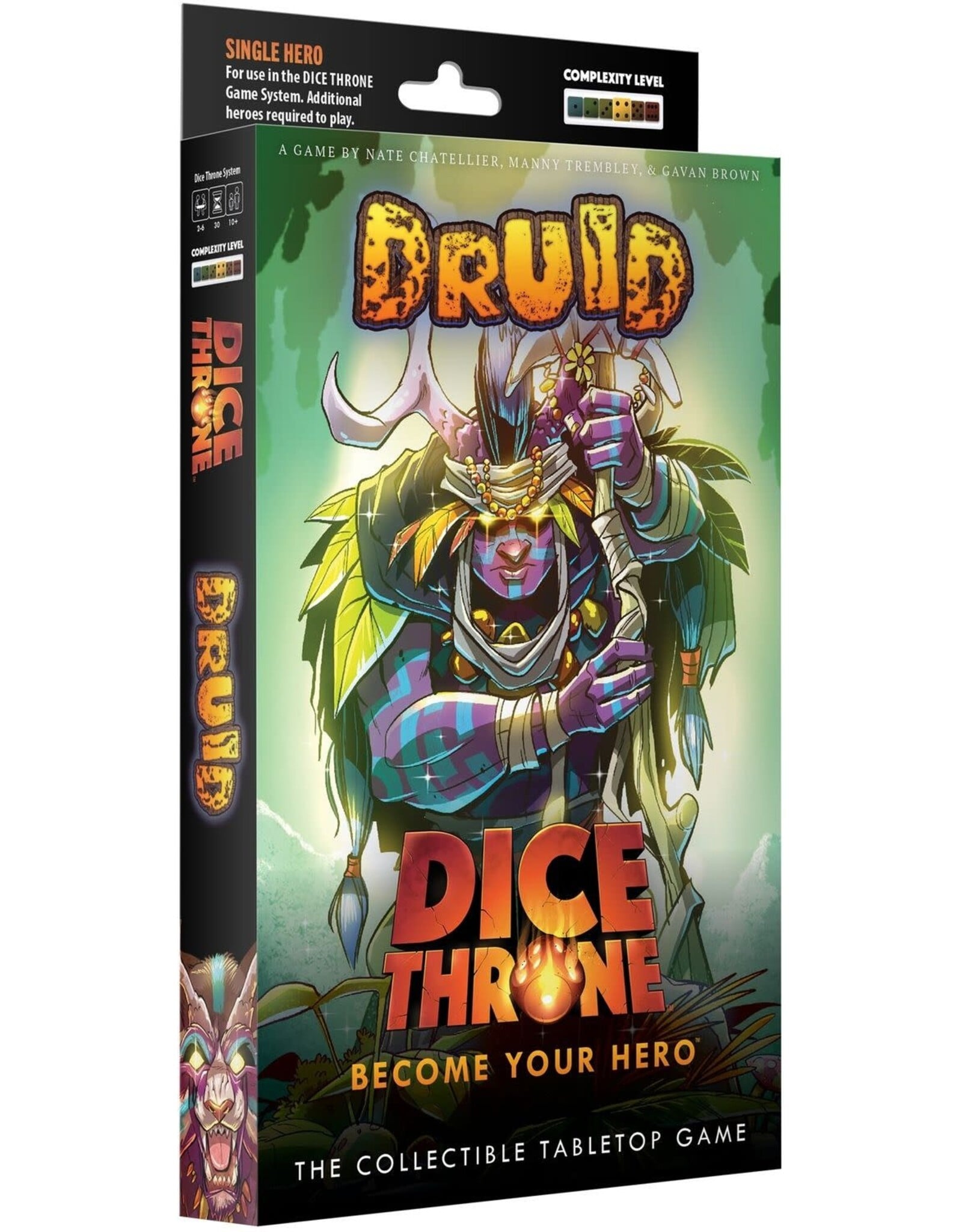 Roxley Dice Throne: Druid – Single Hero Pack (2026) with Accessory Pack