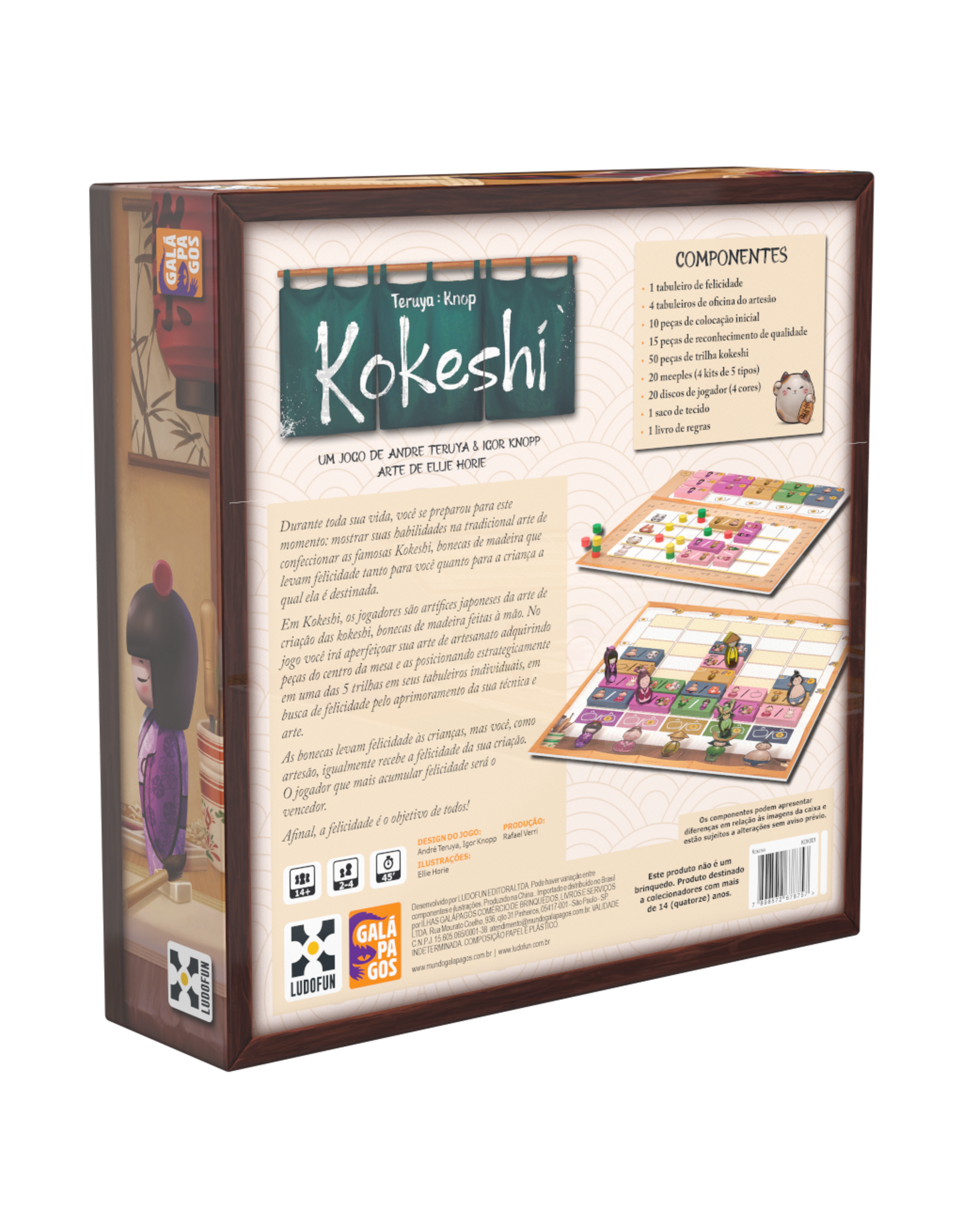 Ludofun Kokeshi (2024) NIS Board Game