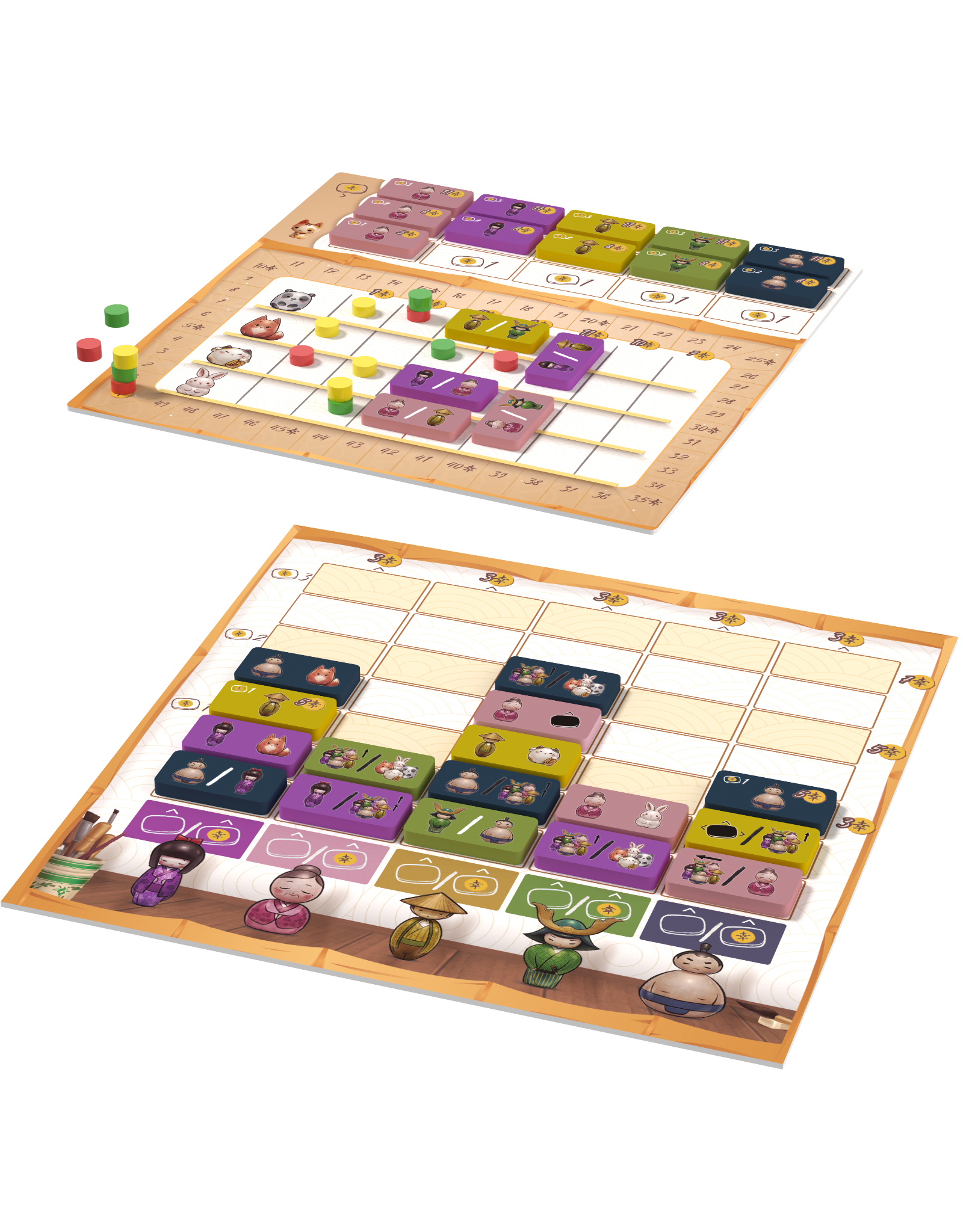 Ludofun Kokeshi (2024) NIS Board Game