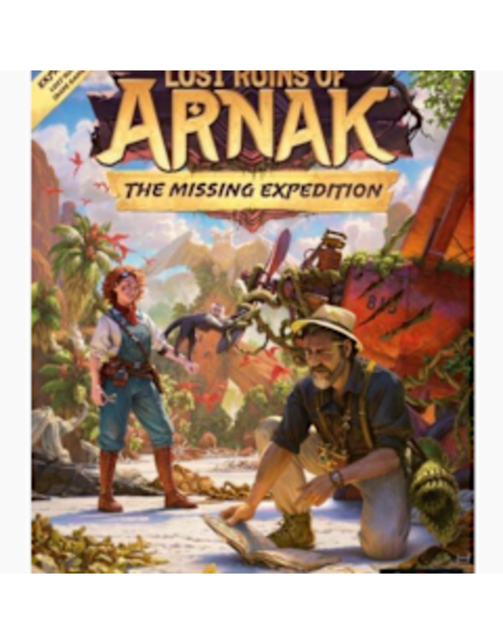 Czech Games Edition Lost Ruins or Arnak Bundle, Base Game + Expedition Leaders + The Missing Expedition + Twisted Paths Expansions NIS Fully Sleeved