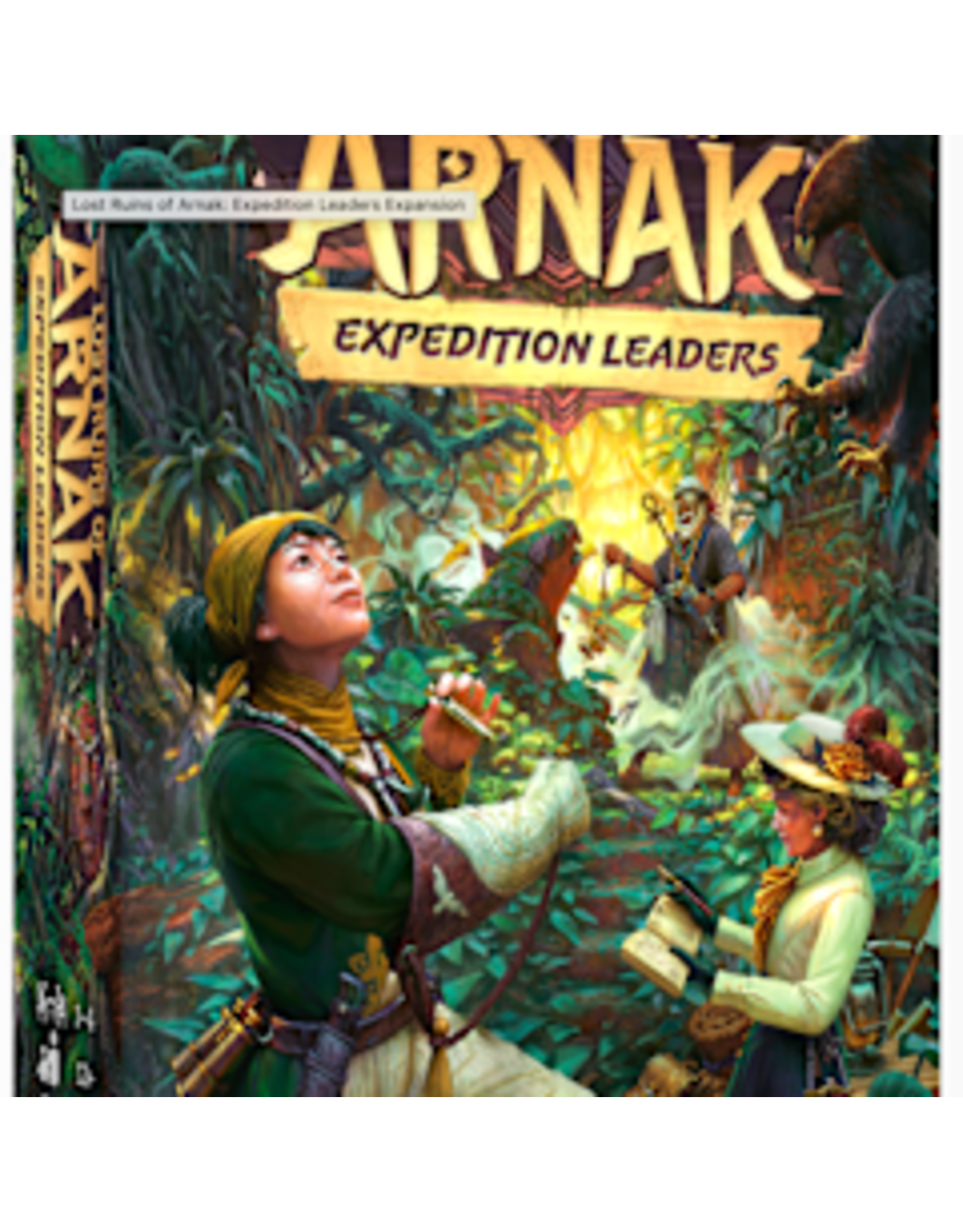 Czech Games Edition Lost Ruins or Arnak Bundle, Base Game + Expedition Leaders + The Missing Expedition + Twisted Paths Expansions NIS Fully Sleeved