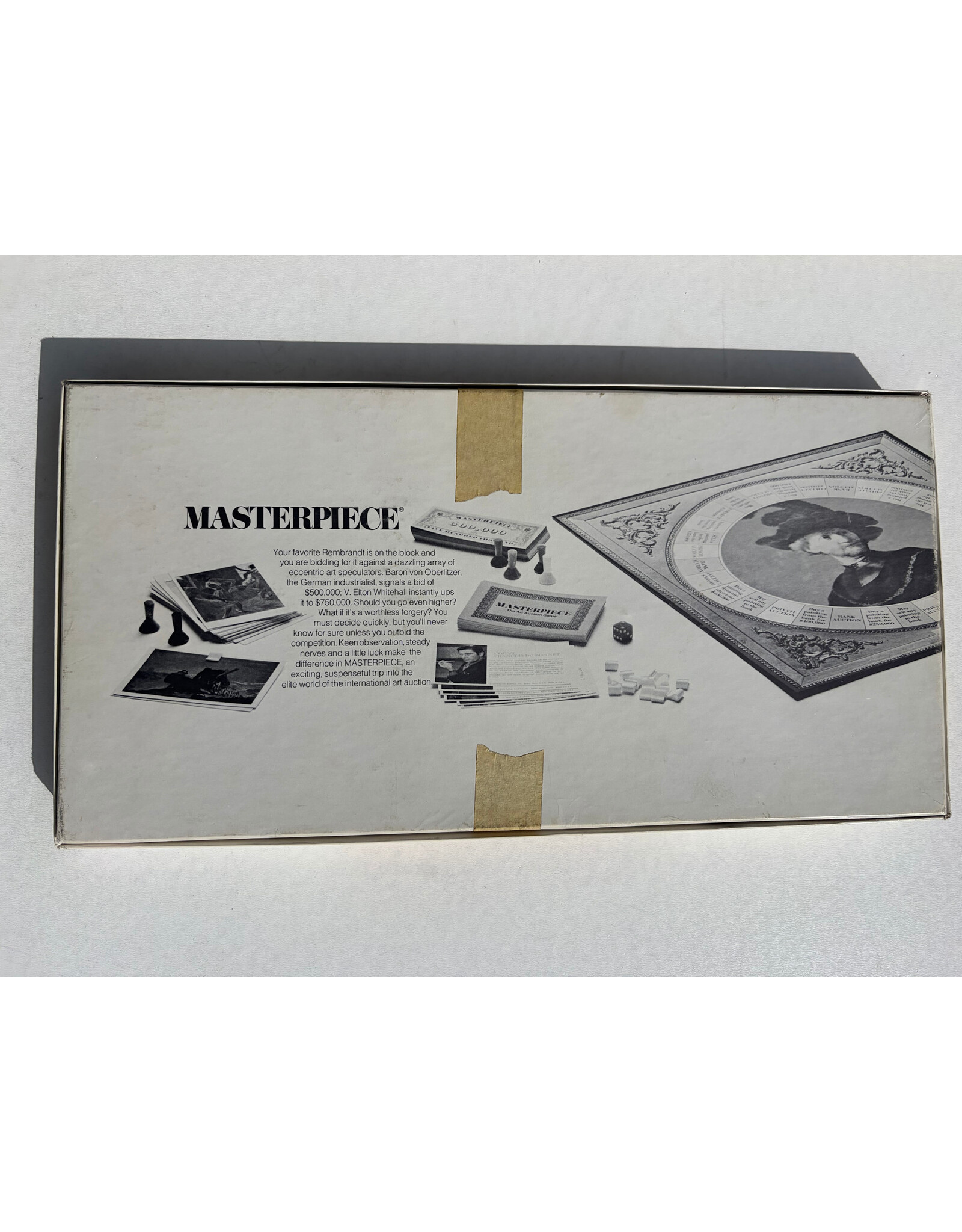 PARKER BROTHERS Masterpiece: The Art Auction Game