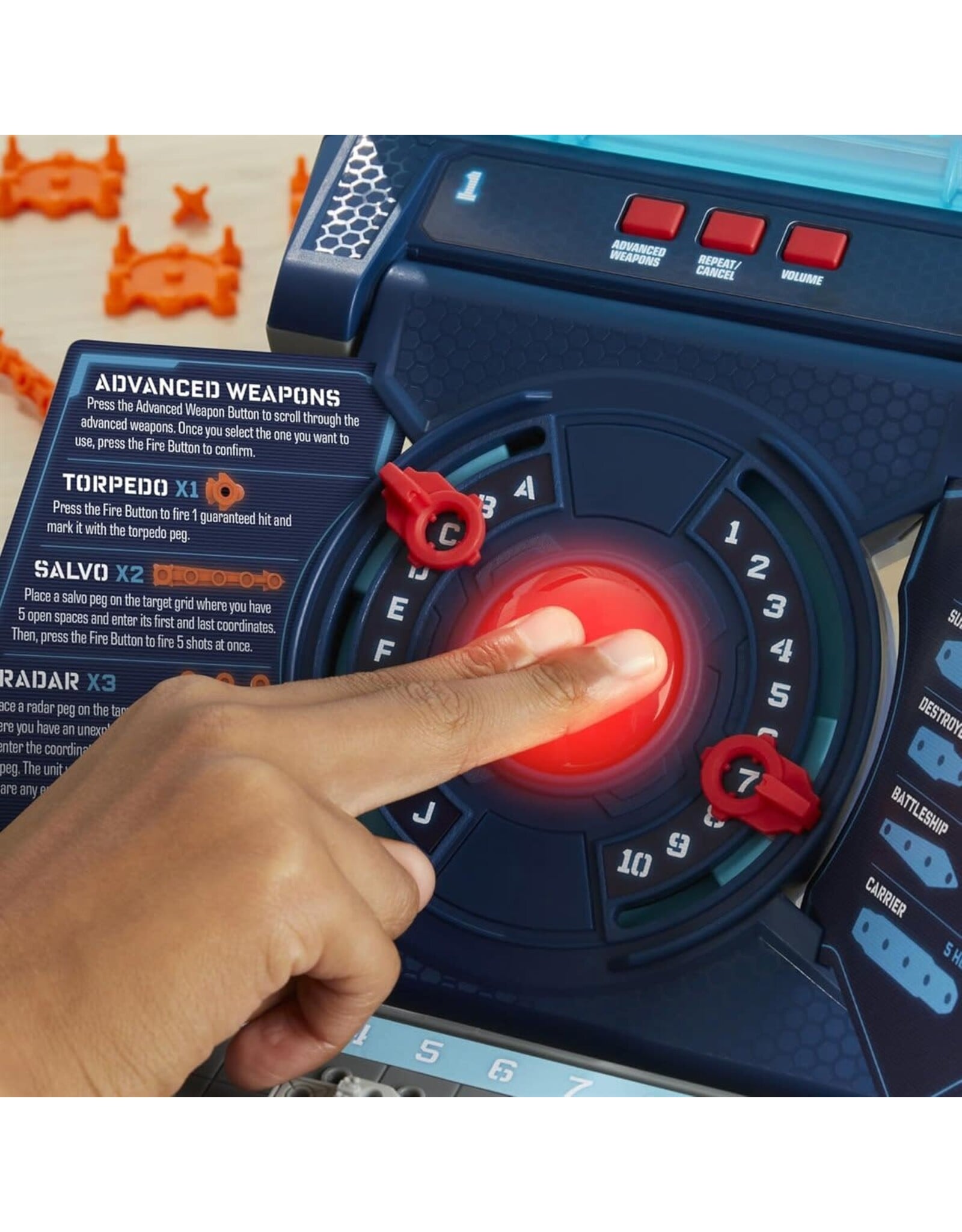 Hasbro Battleship Electronic Reloaded Refresh NIS