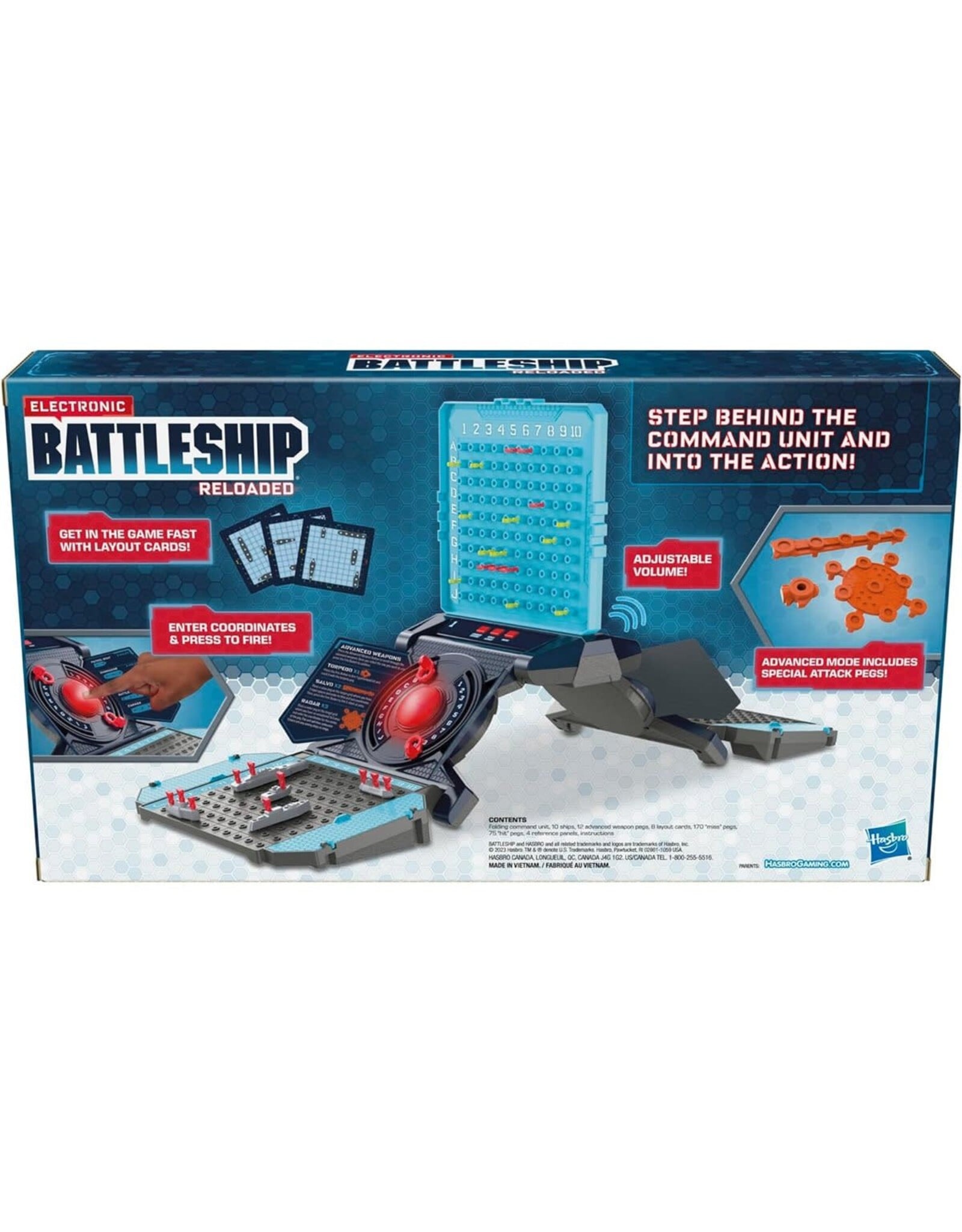 Hasbro Battleship Electronic Reloaded Refresh NIS
