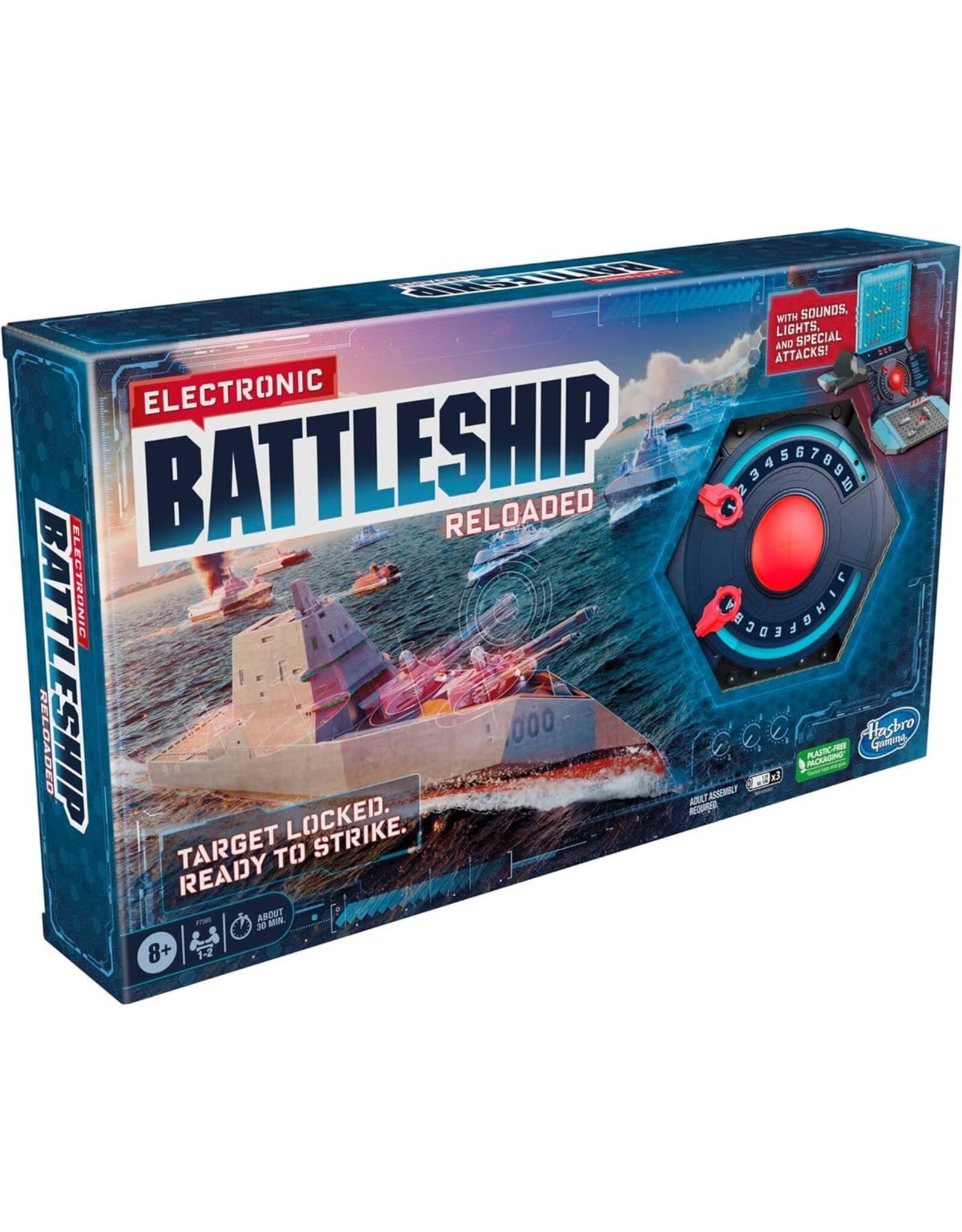 Hasbro Battleship Electronic Reloaded Refresh NIS