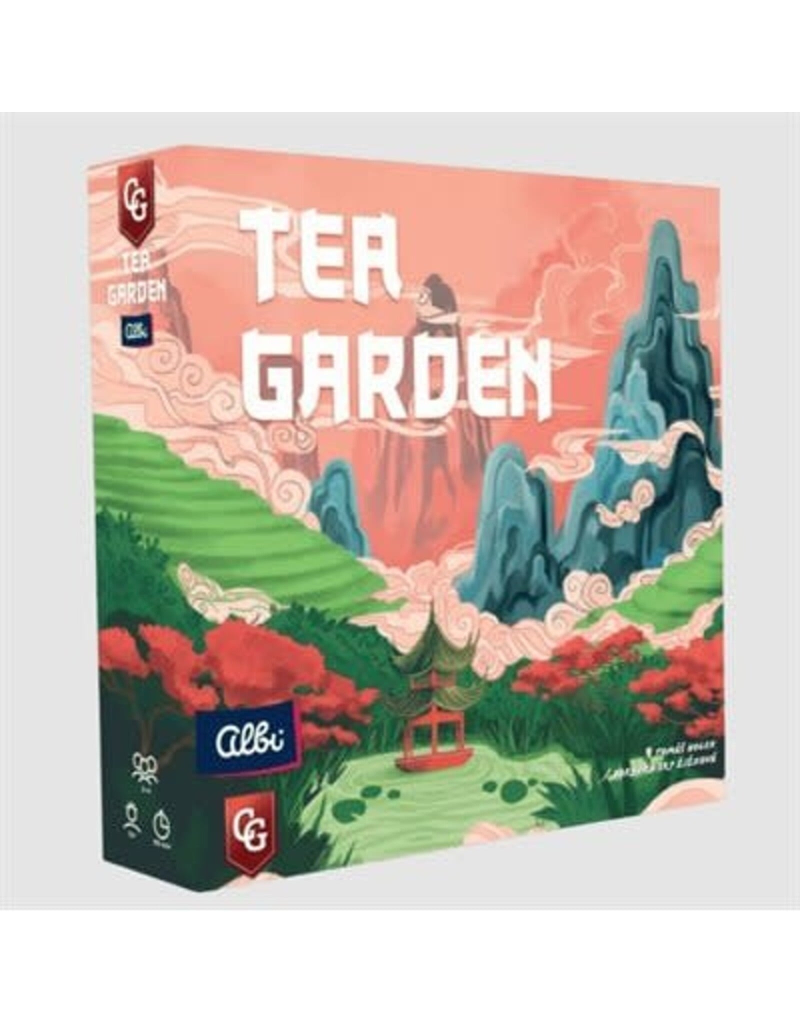 Capstone Games Tea Garden Bundle Tea Garden Base Game + Tear Garden Puerh Expansion NIS Fully Sleeved
