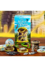 Capstone Games Wandering Towers (2022) Bundle With Base Game + Playmats + Mini Spell 1 Expansion +The Magic Tower (NIS) Fully Sleeved