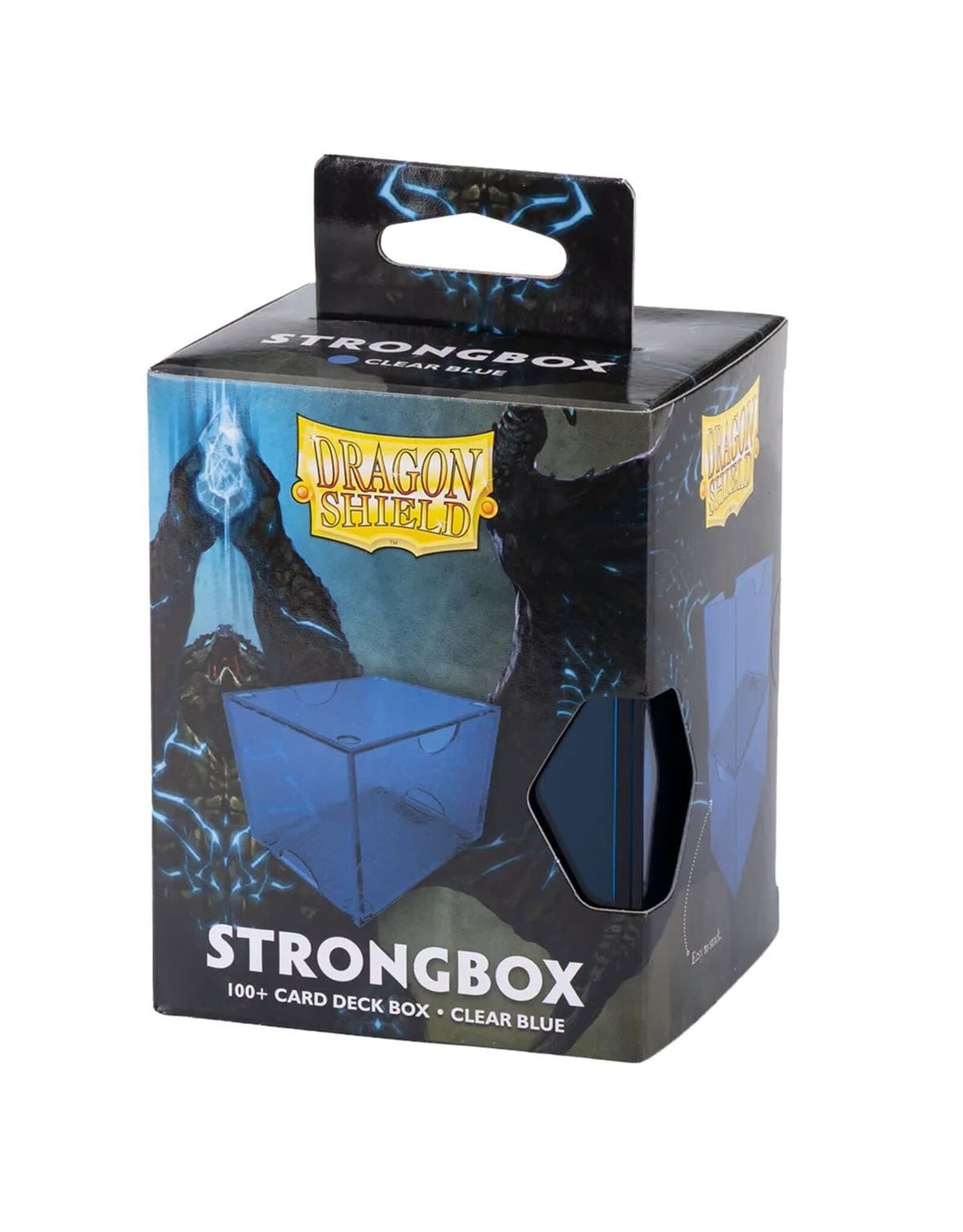 Dragon Shield Deck Box: Strongbox: Clear Blue
