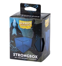 Dragon Shield Deck Box: Strongbox: Clear Blue