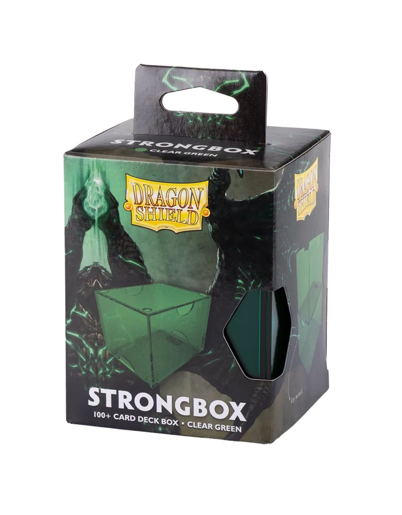 Dragon Shield Deck Box: Strongbox: Clear Green