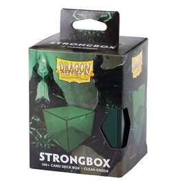 Dragon Shield Deck Box: Strongbox: Clear Green