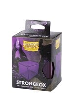 Dragon Shield Deck Box:  Strongbox: Clear Purple