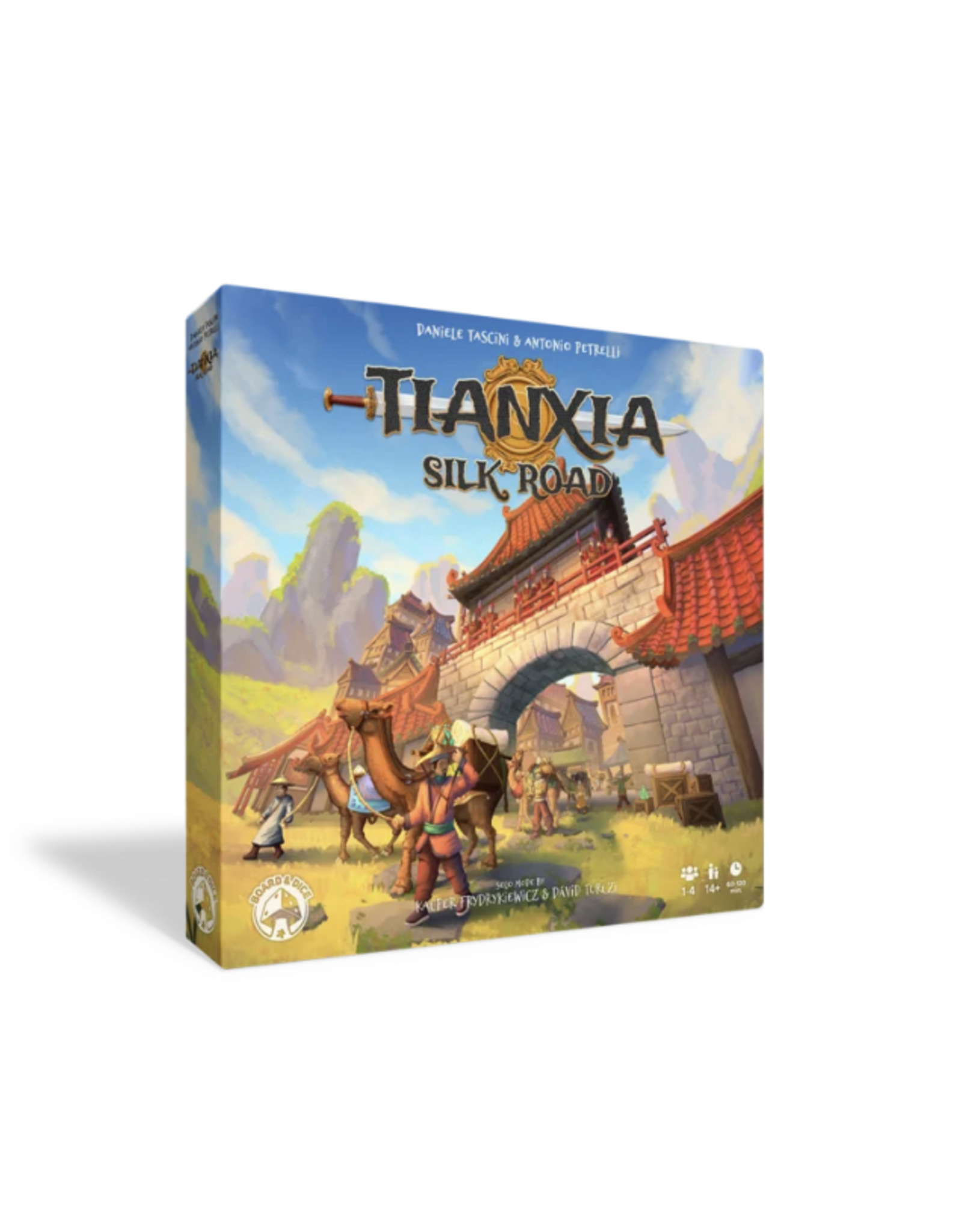 Board&Dice Tianxia (2025) NIS Bundle (Base game, Silk Roads and Sleeves)