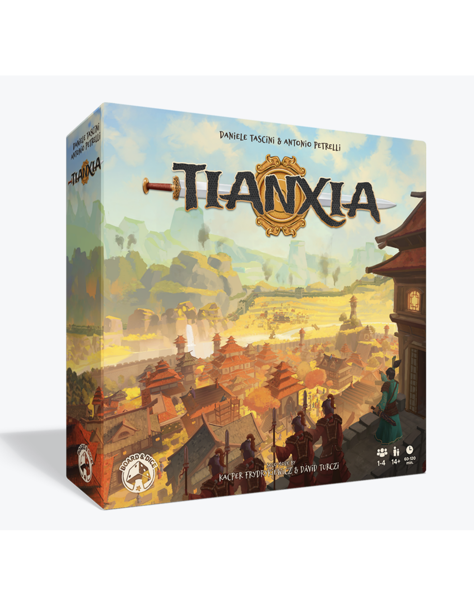 Board&Dice Tianxia (2025) NIS Bundle (Base game, Silk Roads and Sleeves)